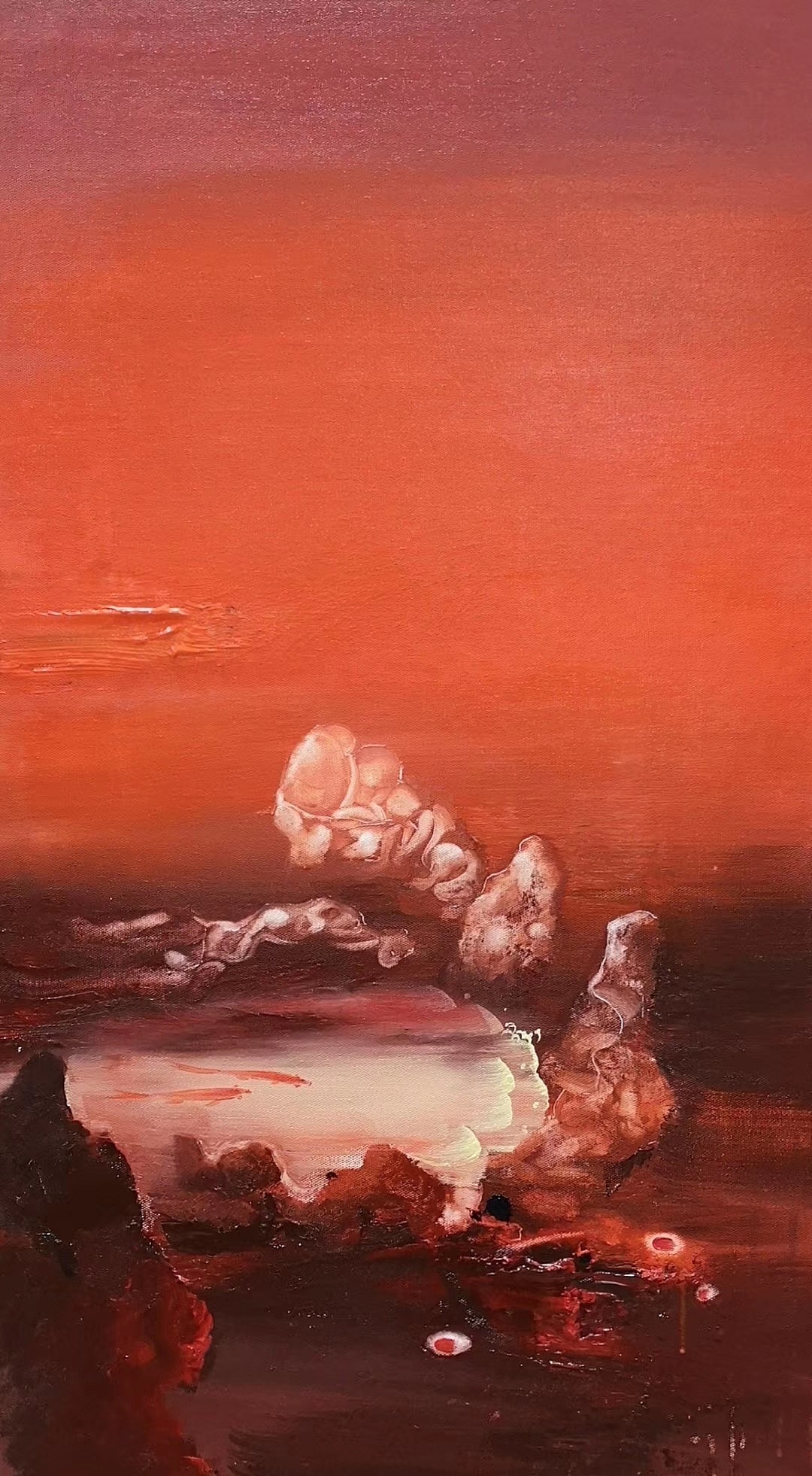 禅意系列|纯艺术|油画|画家邓宇 - 原创作品 - 站酷 (zcool)