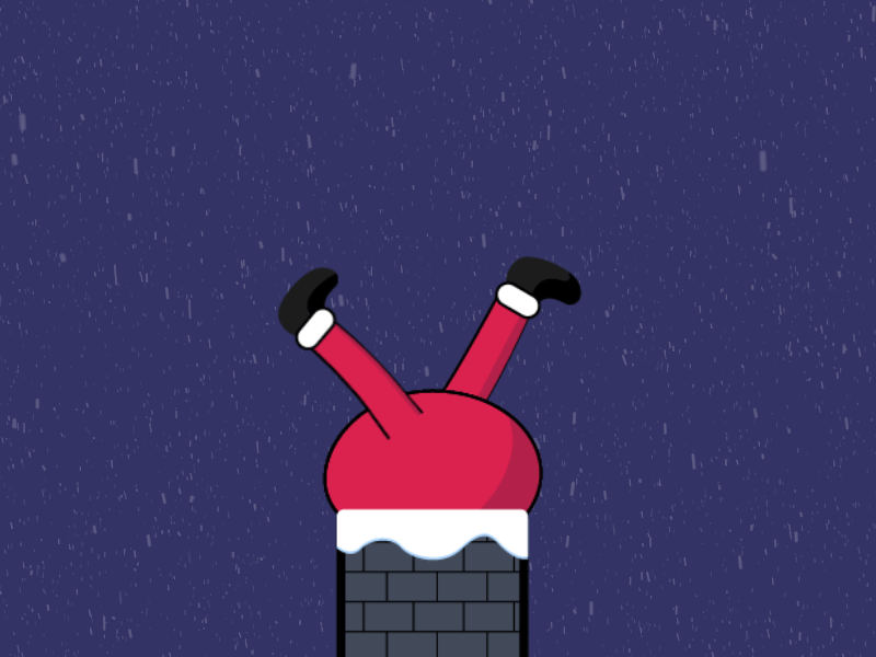 圣诞老人太肥了,送不了礼物啦