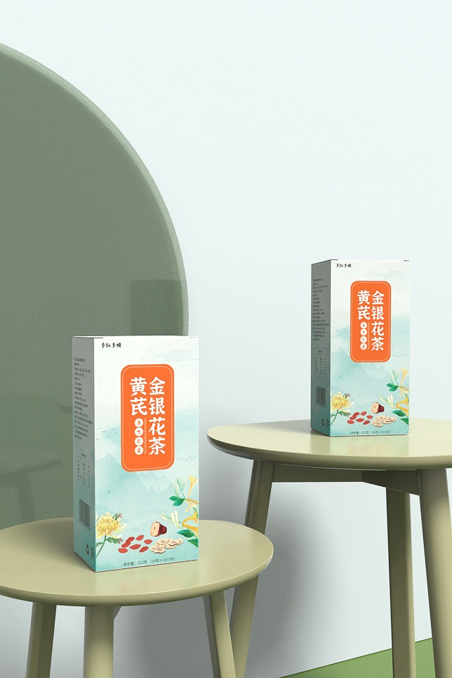 金银花茶包装设计