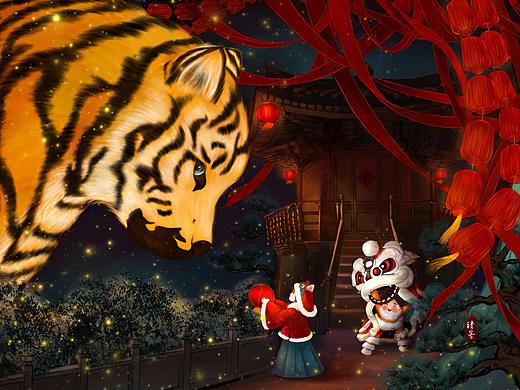 迎虎纳新（个人主页-ZNTc5NzE1Njg=） - 商业插画 - 站酷设计师暗a星x原创素材 - 站酷ZCOOL