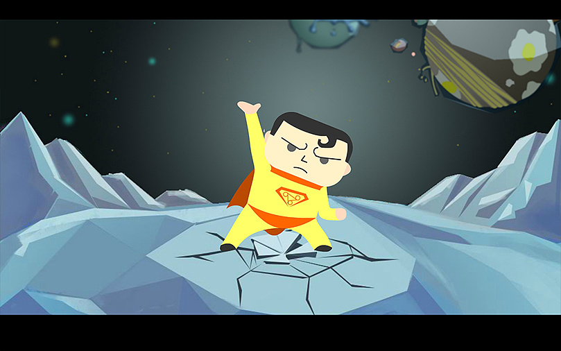 二维动画创意广告 — 拯救"胃"星系