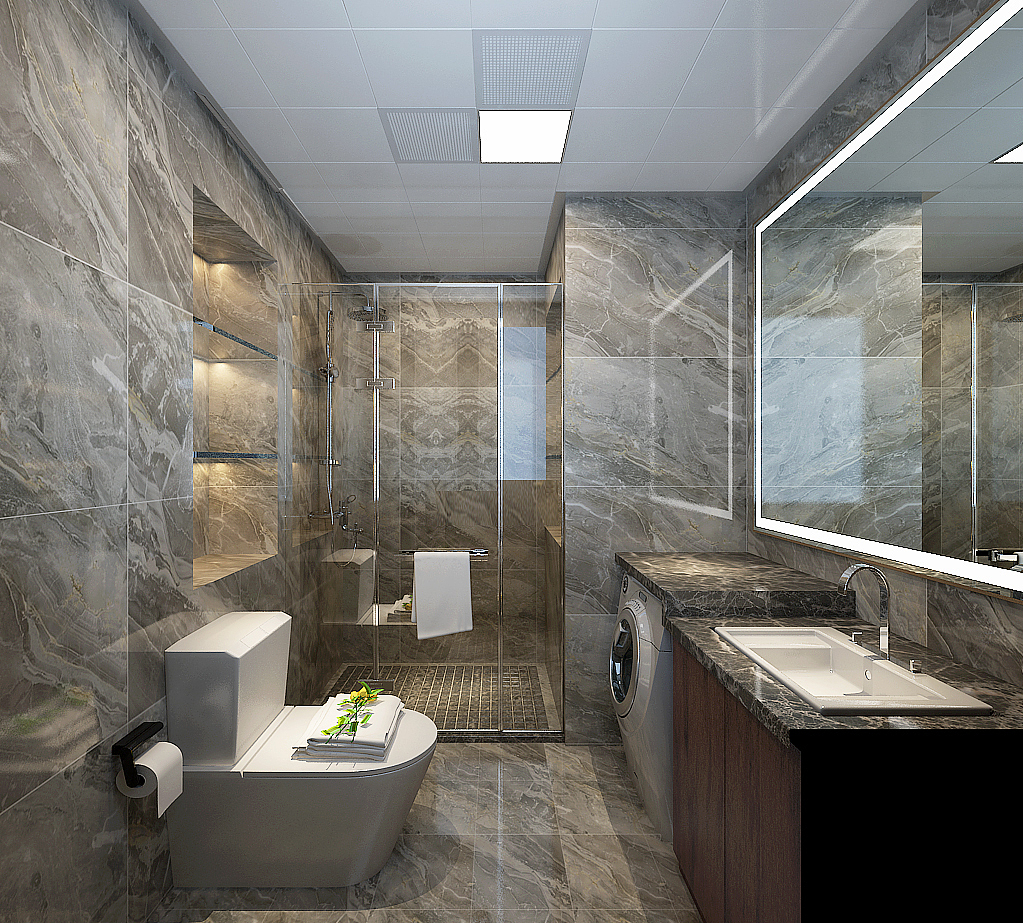 室内设计（现代中式）（图ZMTYzMDIwNTA0） - 家装设计 - 站酷设计师阿瑞X原创素材 - 站酷ZCOOL