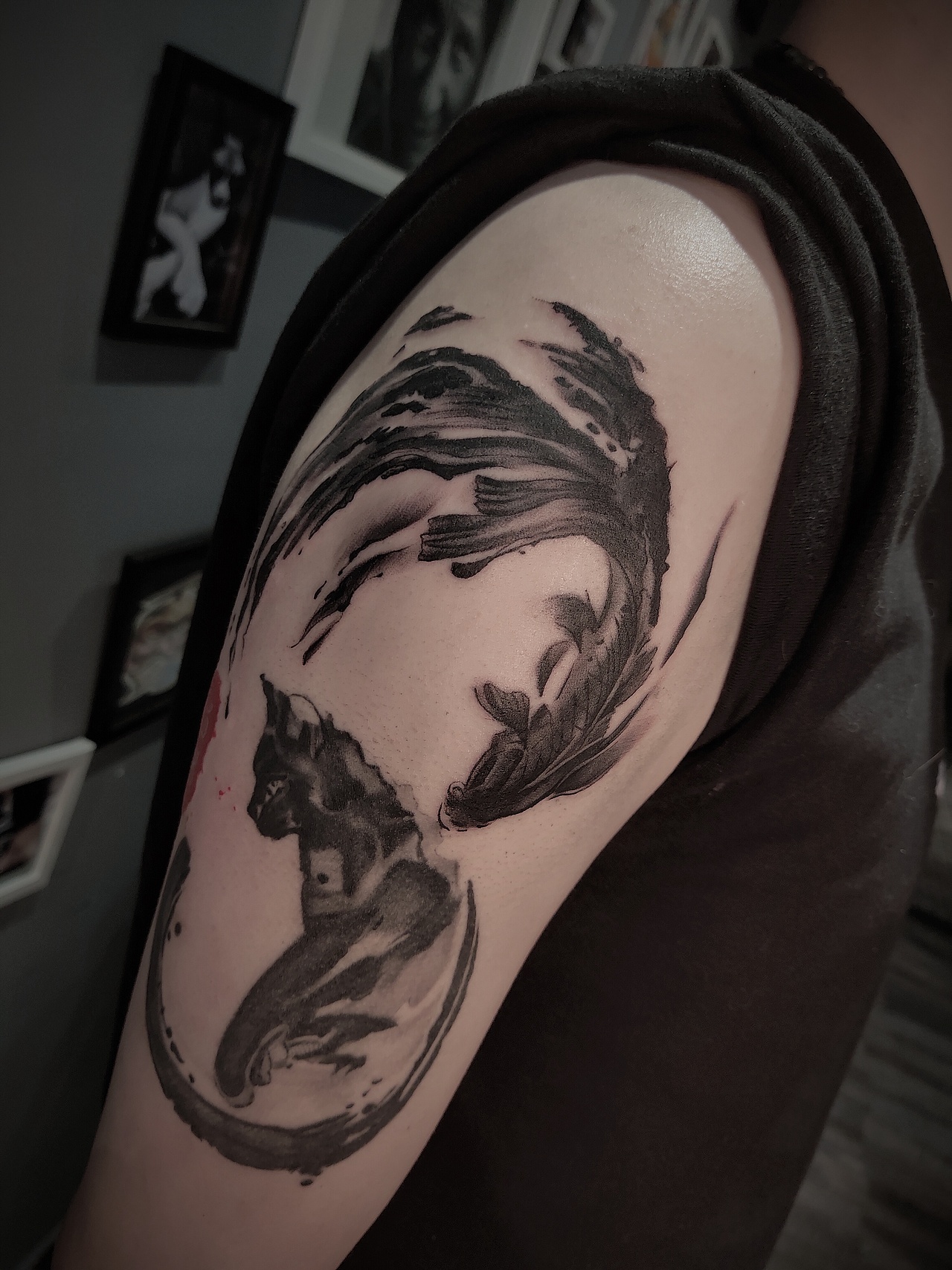 水墨刺青_纹身师老梁-站酷zcool