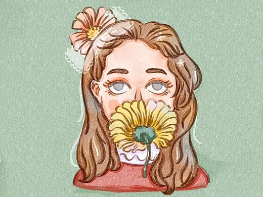 水彩風(fēng)格頭像（個(gè)人主頁(yè)-ZNDkxMjY4NTY=） - 創(chuàng)作習(xí)作 - 站酷設(shè)計(jì)師初陽(yáng)宿語原創(chuàng)素材 - 站酷ZCOOL