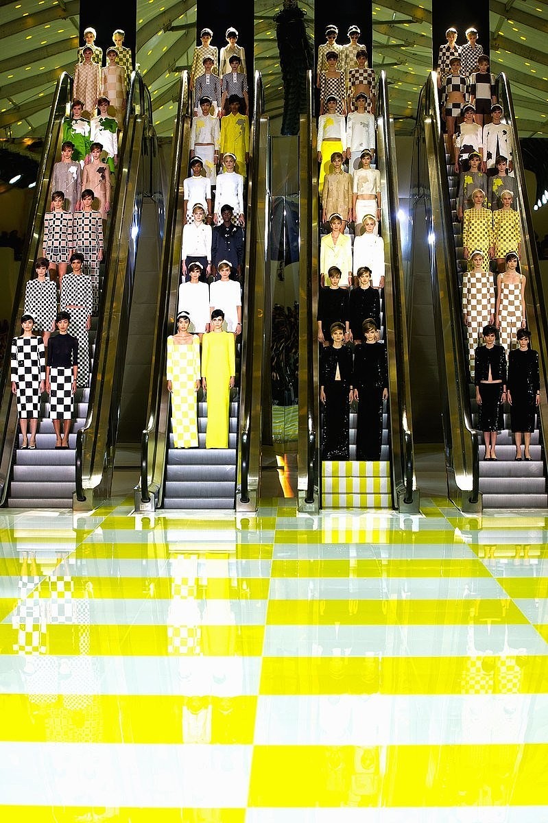 LV×ARCHITECTURE CHECKERBOARD（建筑学中的棋盘格）（图ZOTQ2NjE4MA==） - 其他 - 站酷设计师Jenny_T原创素材 - 站酷ZCOOL