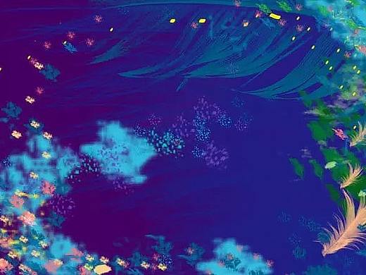 背景（个人主页-ZMjc1OTIyODA=） - 艺术插画 - 站酷设计师Nina暖暖原创素材 - 站酷ZCOOL