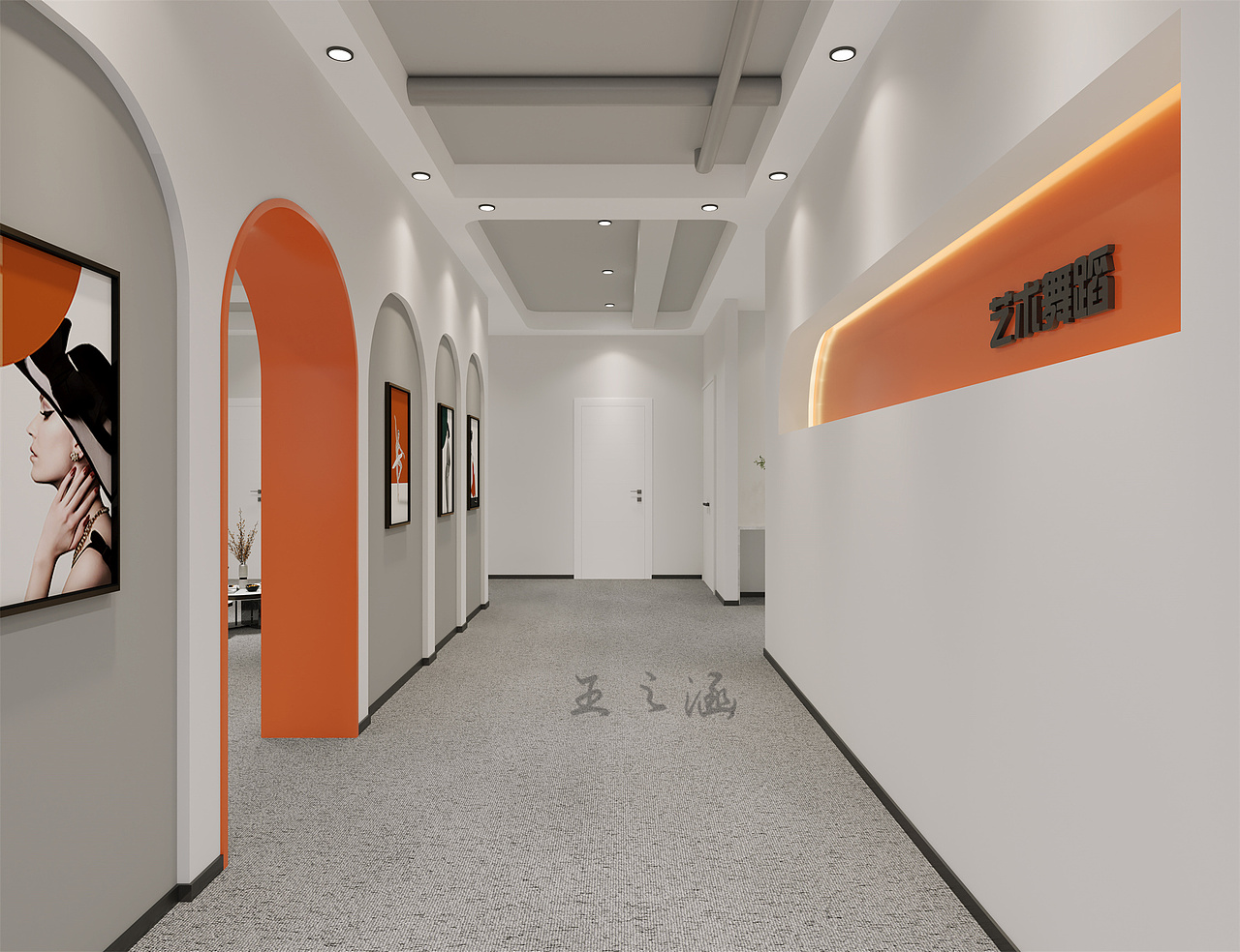 舞蹈室，踮起脚尖舞动吧（图ZMjY0MjA4MDI0） - 商业空间设计 - 站酷设计师小涵15375399658原创素材 - 站酷ZCOOL