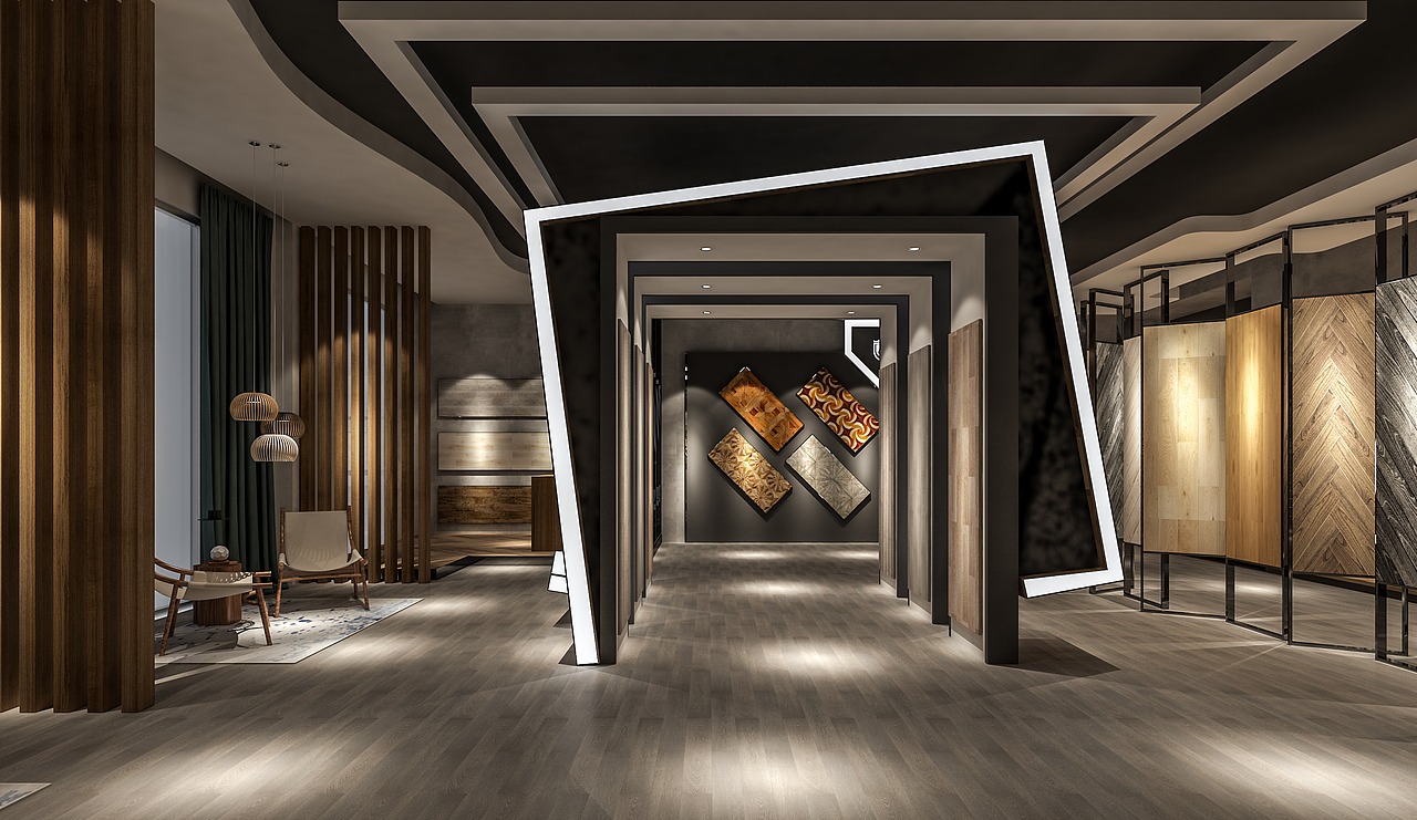 凌肯地板木文化展厅-南浔