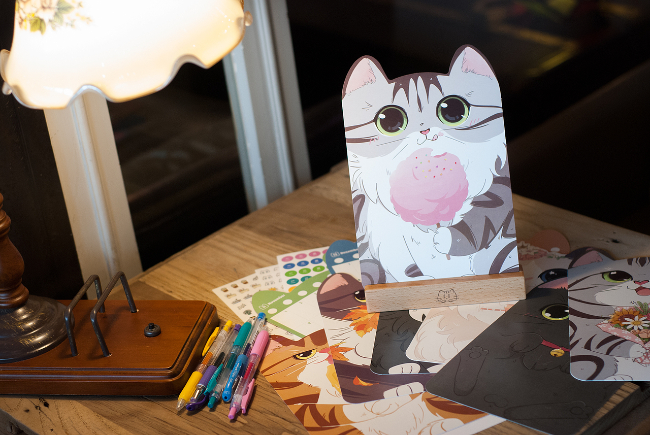 这么可爱的主子监工才会每天有动力搬砖~