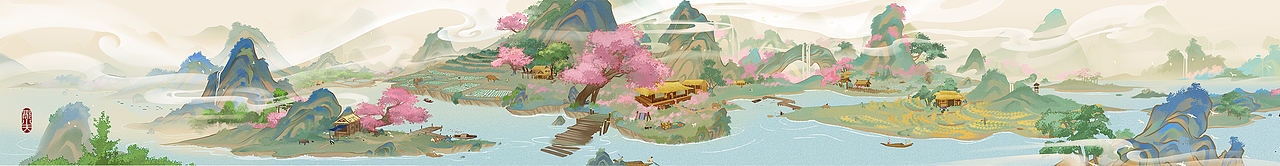 纪录片《义门流芳》（图ZMjg1NjQyMTQ4） - 商业插画 - 站酷设计师郭小天__原创素材 - 站酷ZCOOL