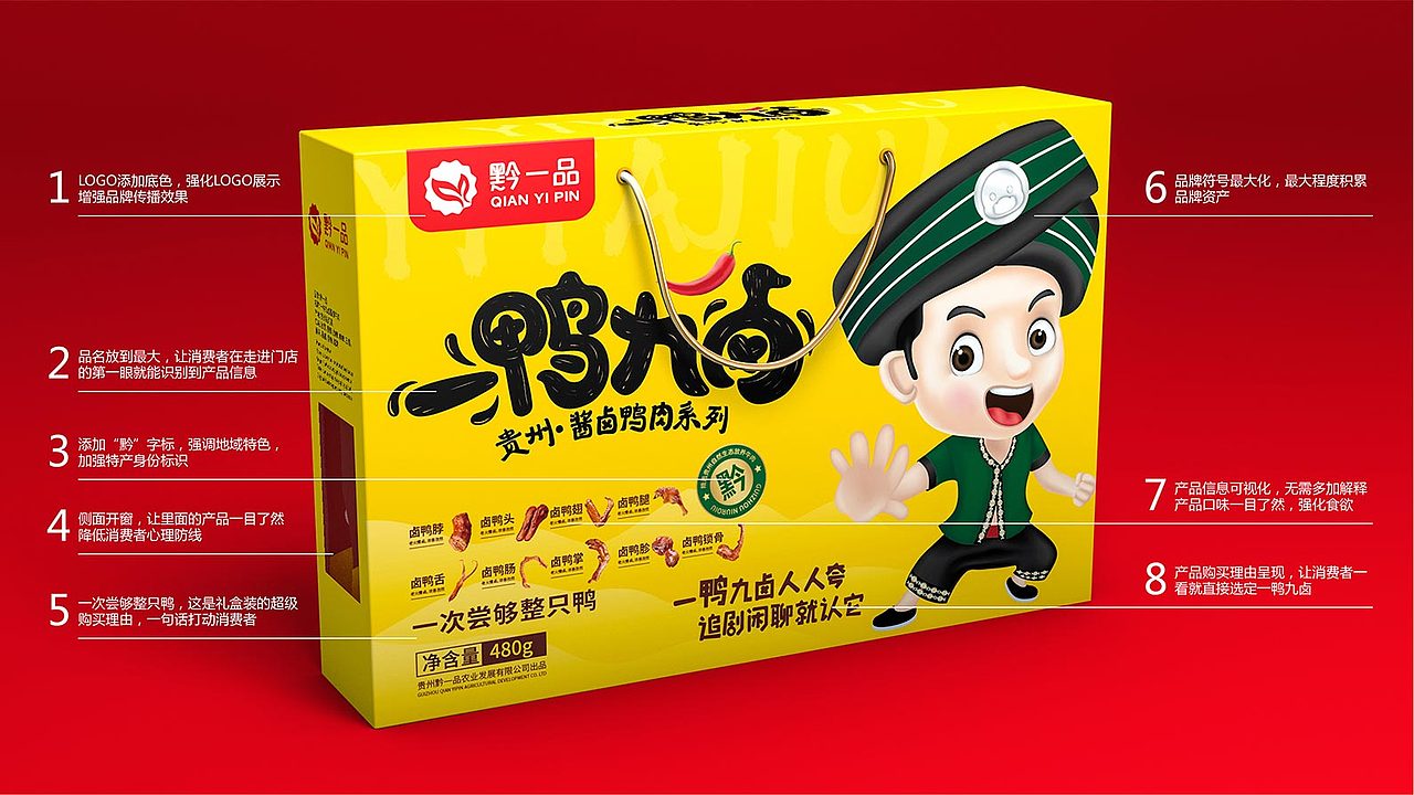 食品包装 品牌策划 食品包装设计 logo设计 卤味包装