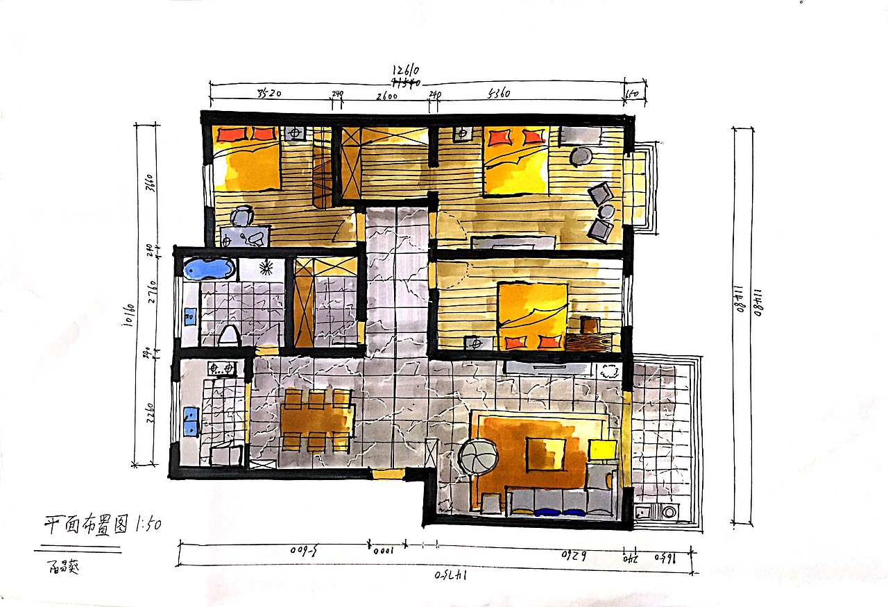 手绘|空间|家装设计|阳先生 - 原创作品 - 站酷 (zcool)