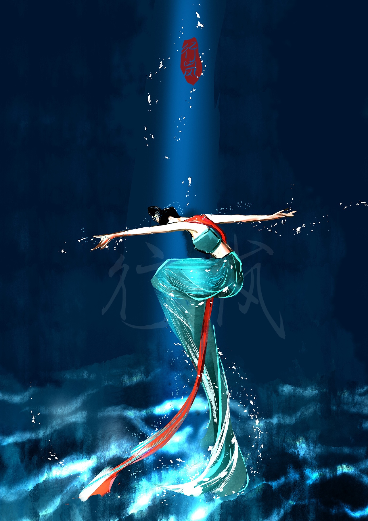 洛神水赋_zwy飞奔的蜗牛-站酷zcool