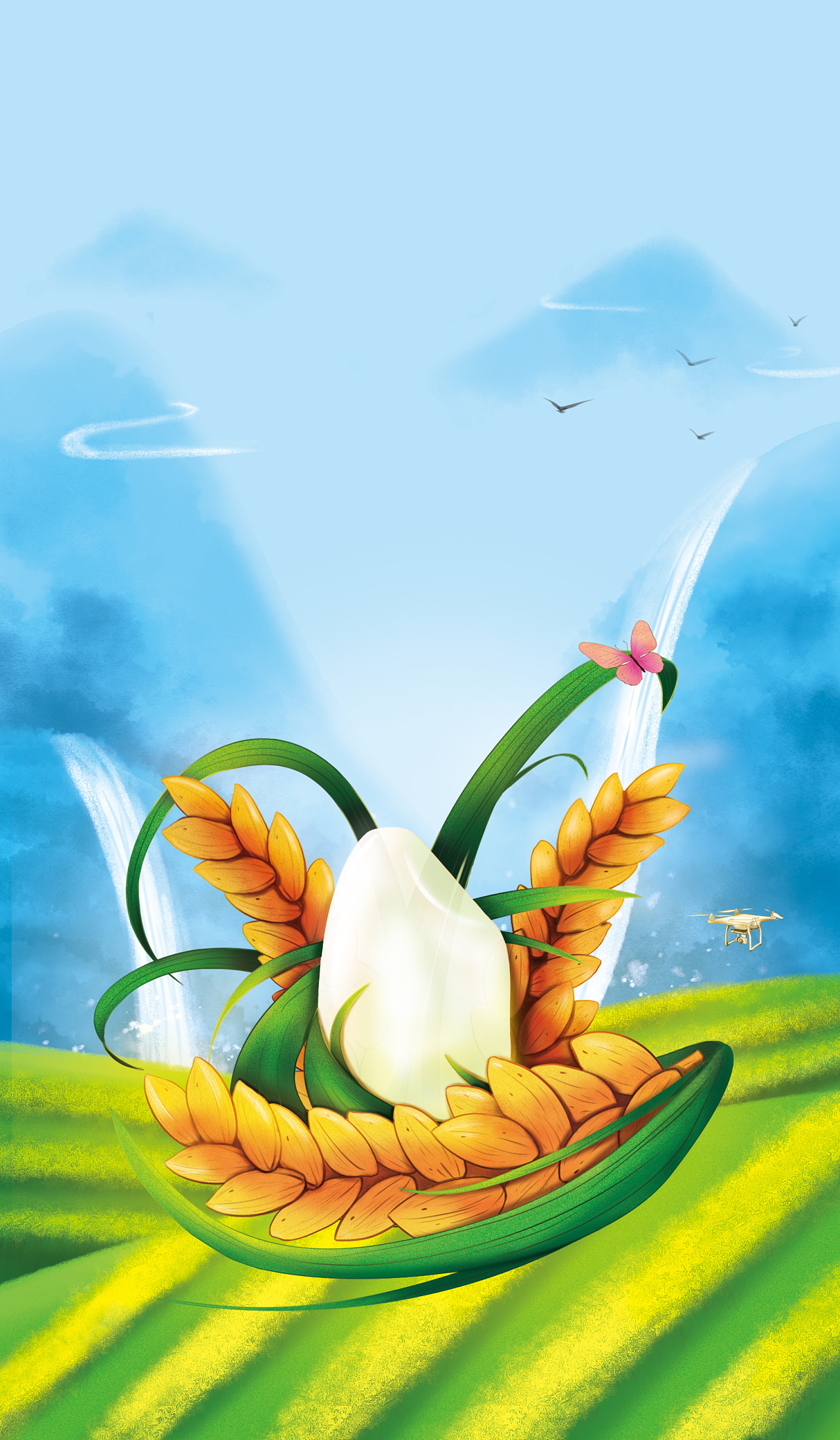 大米|插画|商业插画|羡羡子 - 原创作品 - 站酷 (zcool)