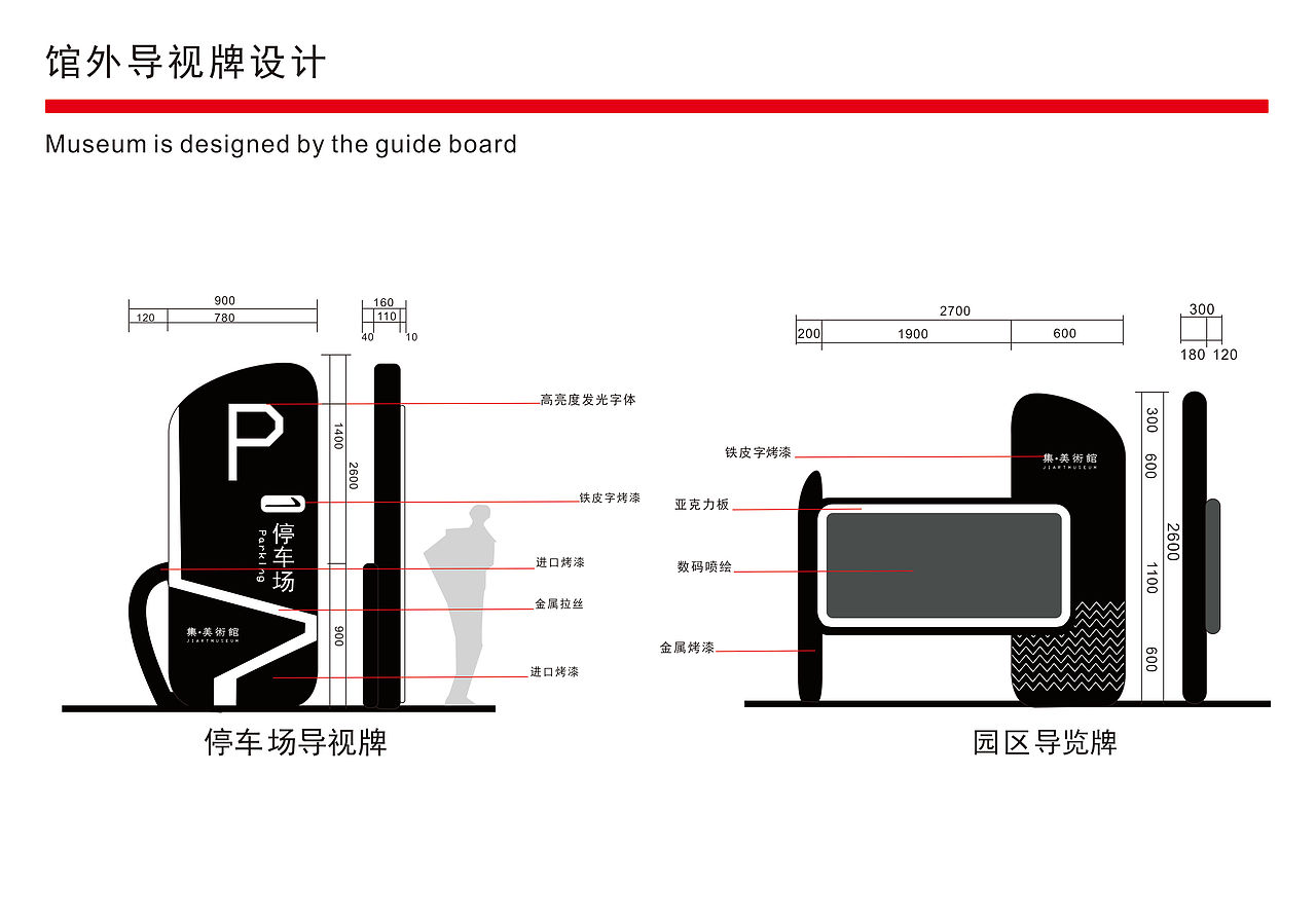 在校作业 --关于美术馆导视系统的一次设计