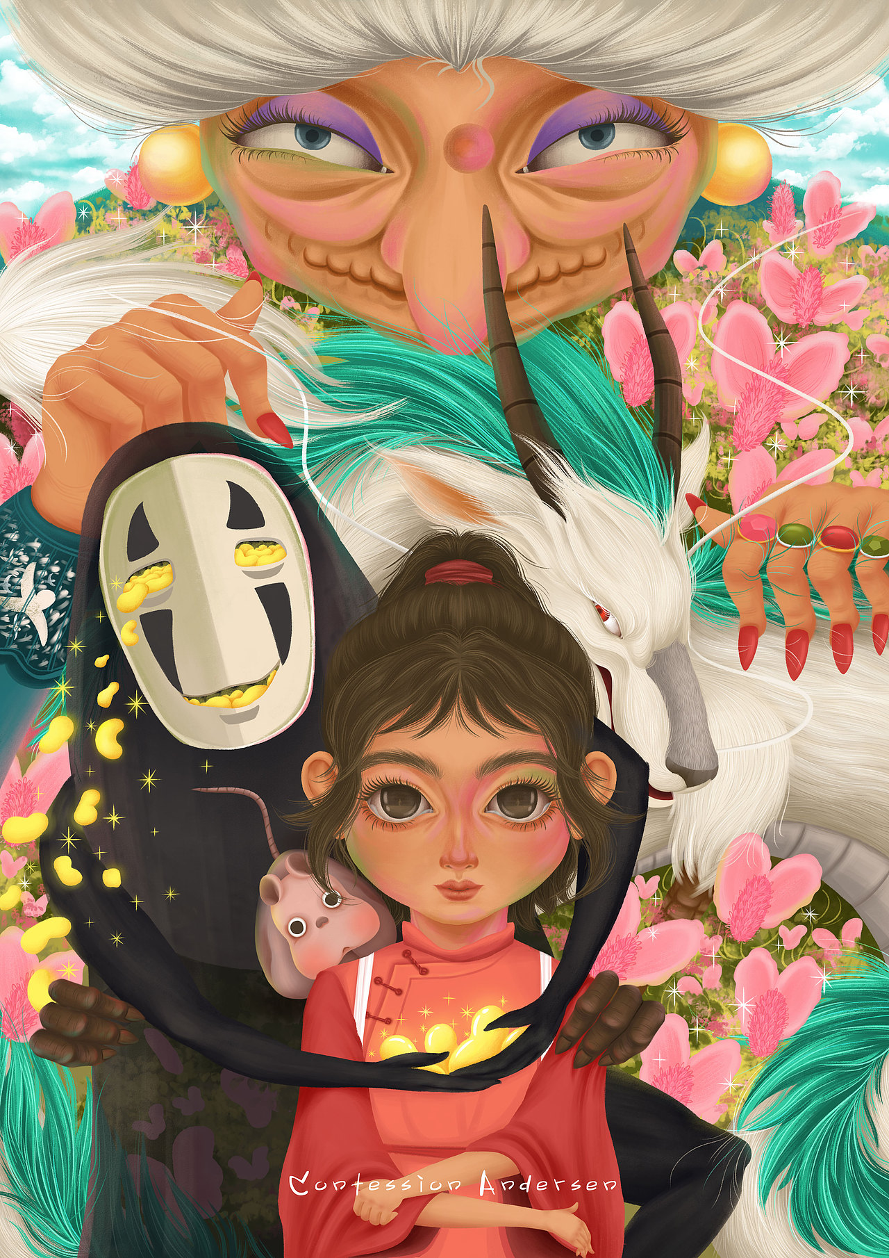 Confession Andersen 童话风插画合集 | 个人练习（图ZMjU3Mzc2MTIw） - 商业插画 - 站酷设计师告白安徒生原创素材 - 站酷ZCOOL