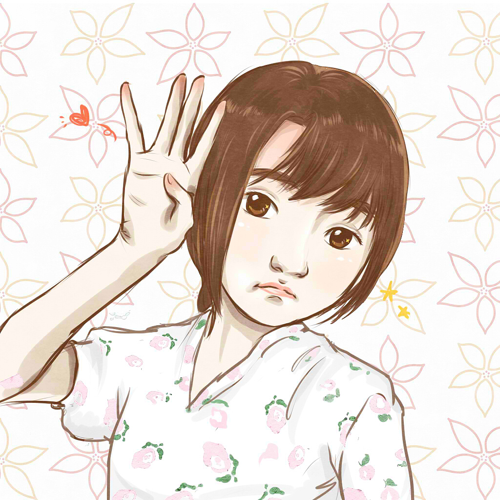 人像头像q版板绘