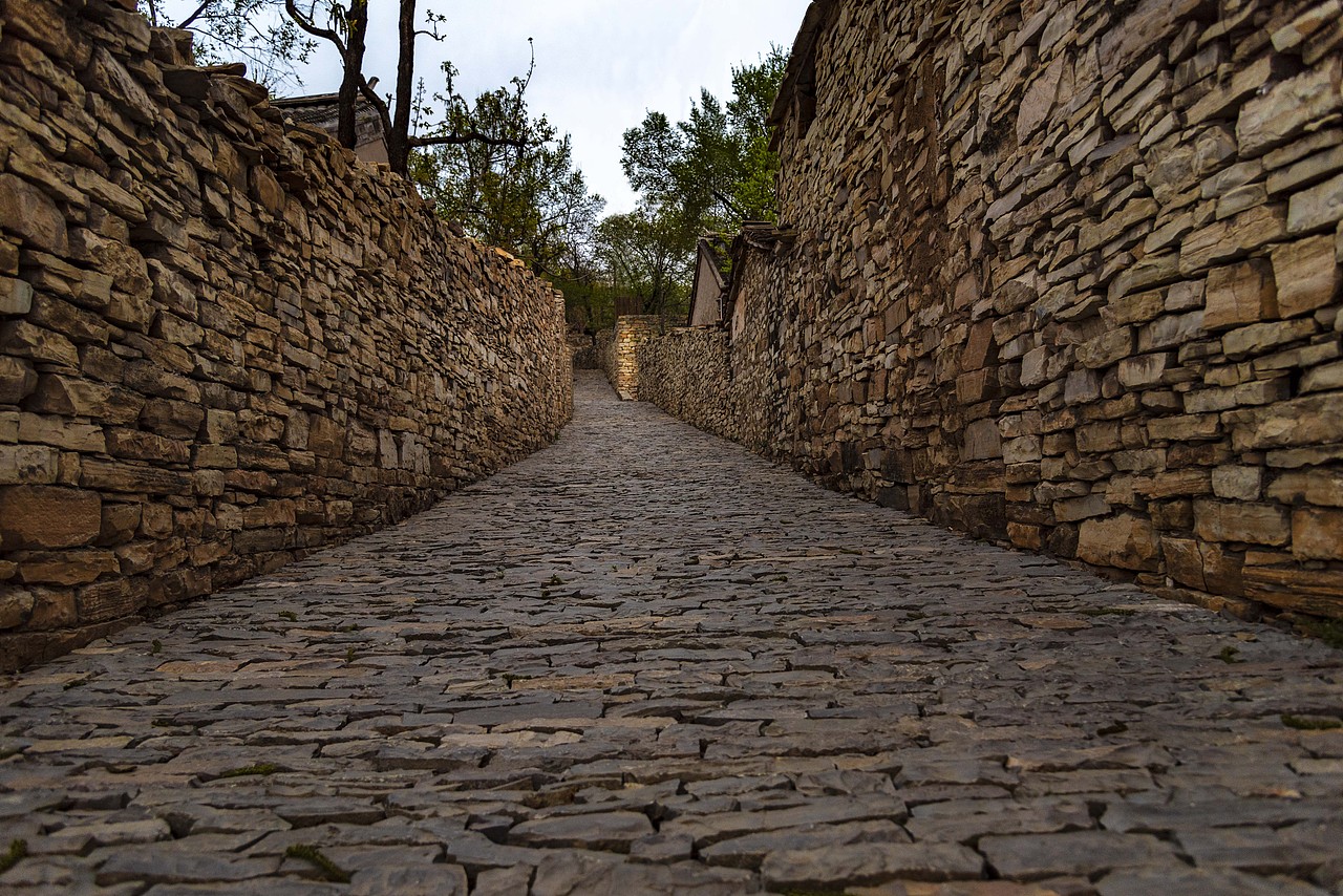 天津市蓟州区网红石头村——西井峪晨曦