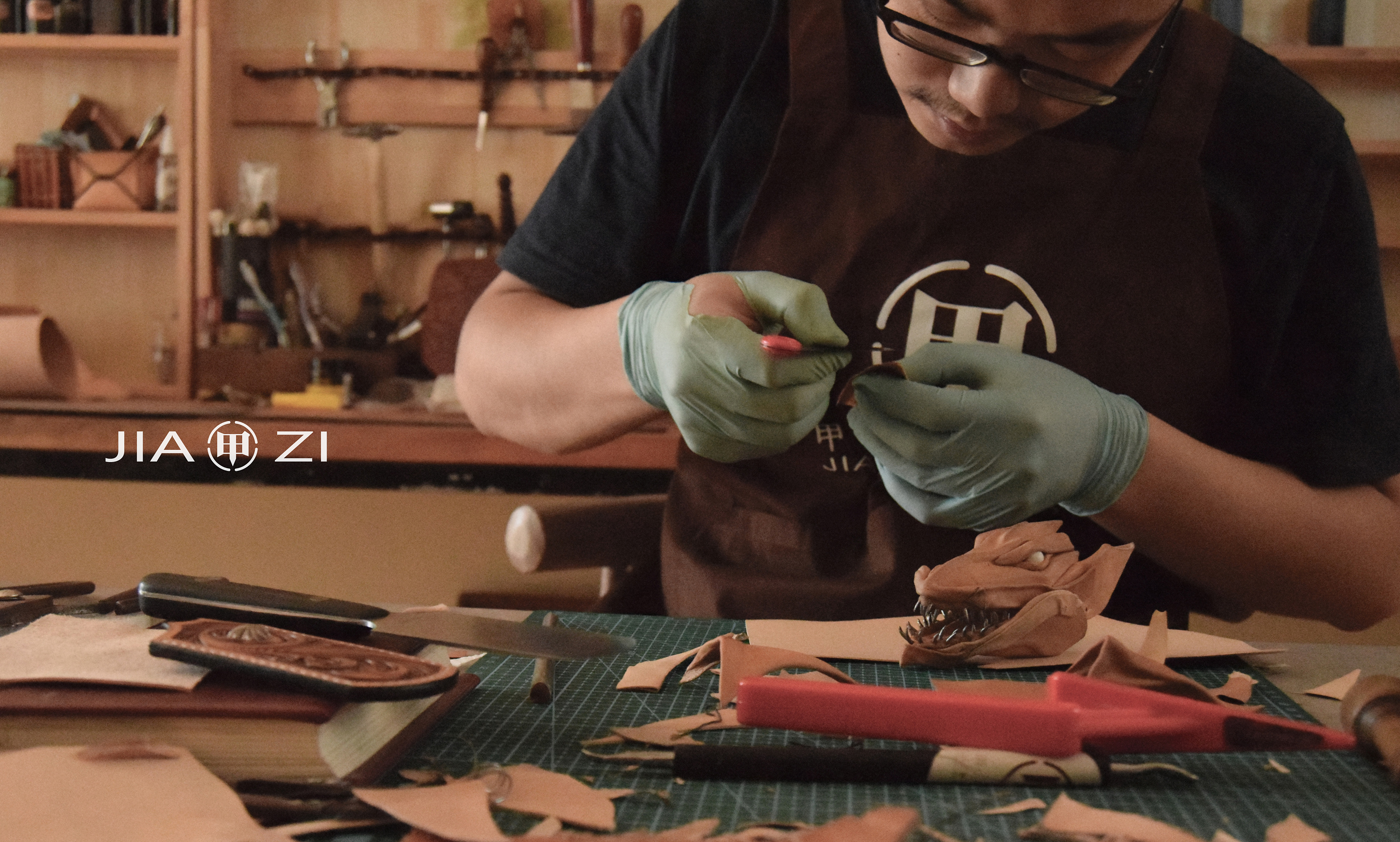 太原甲子皮雕 甲子工作室原创作品 坦图tantu |手工艺|工艺品设计