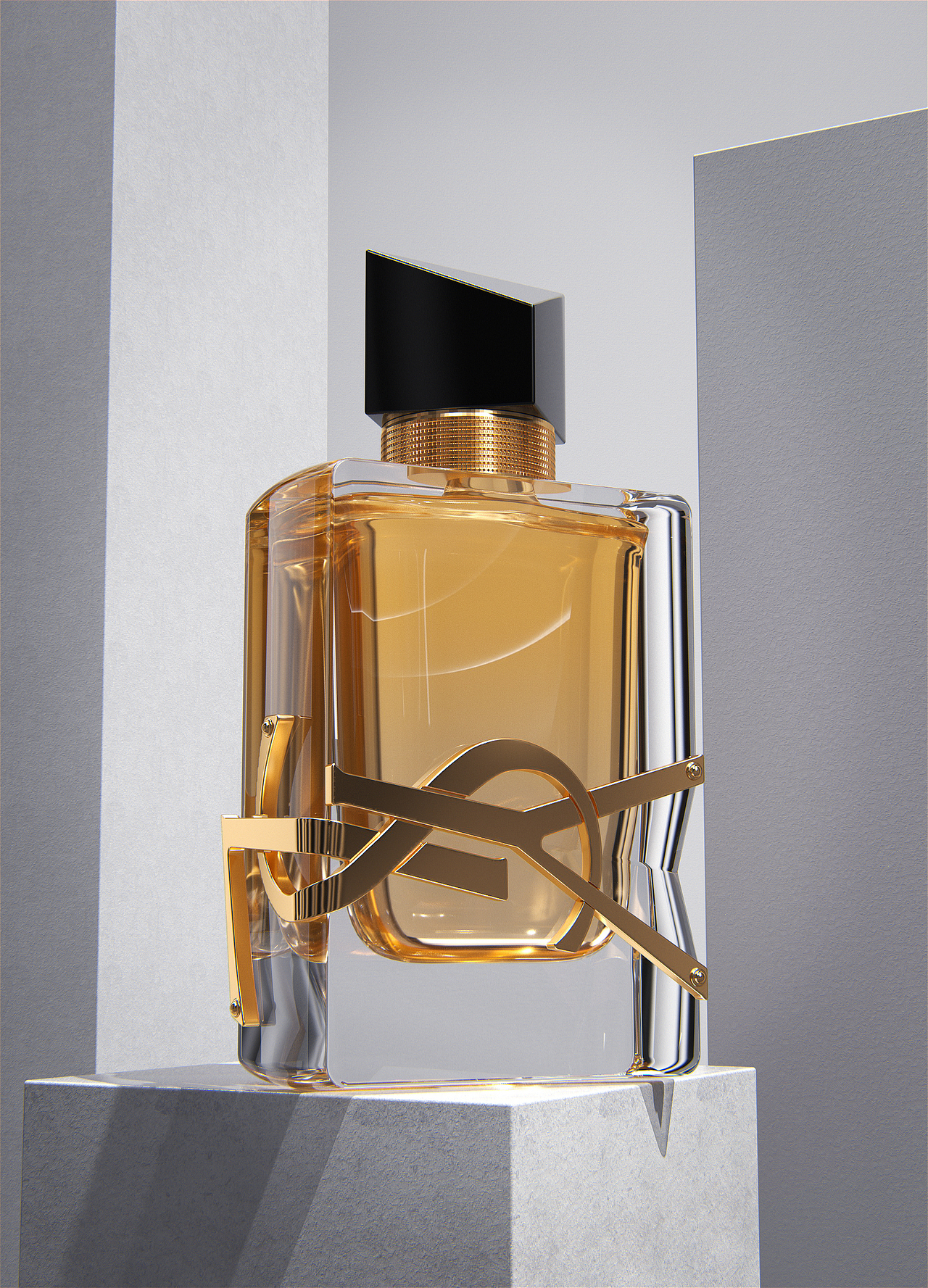 ysl香水日光渲染