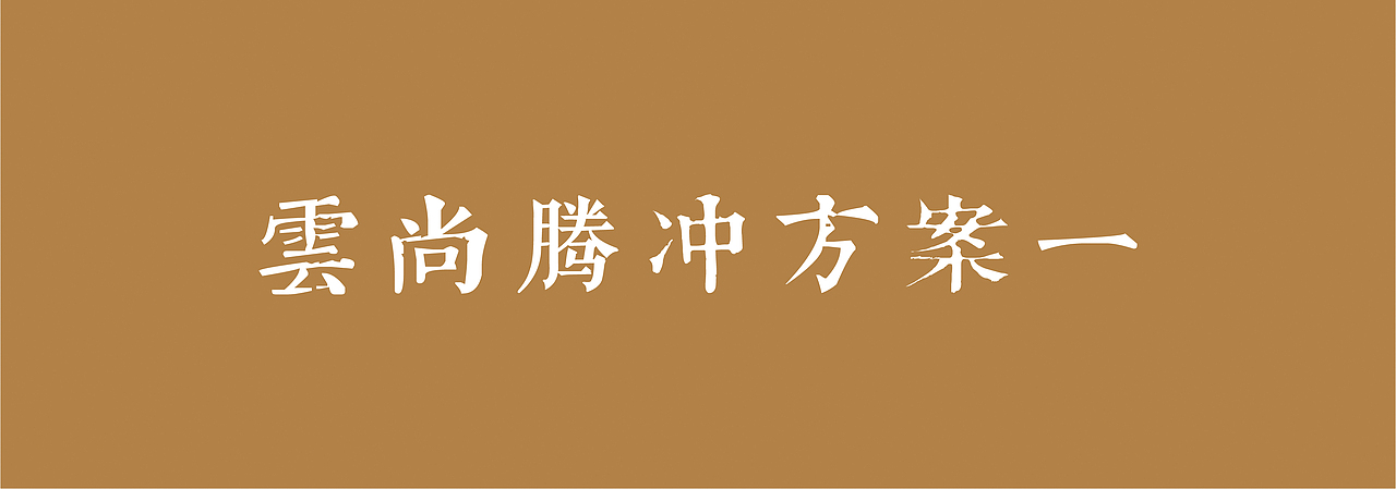 云尚腾冲VI基础部分
