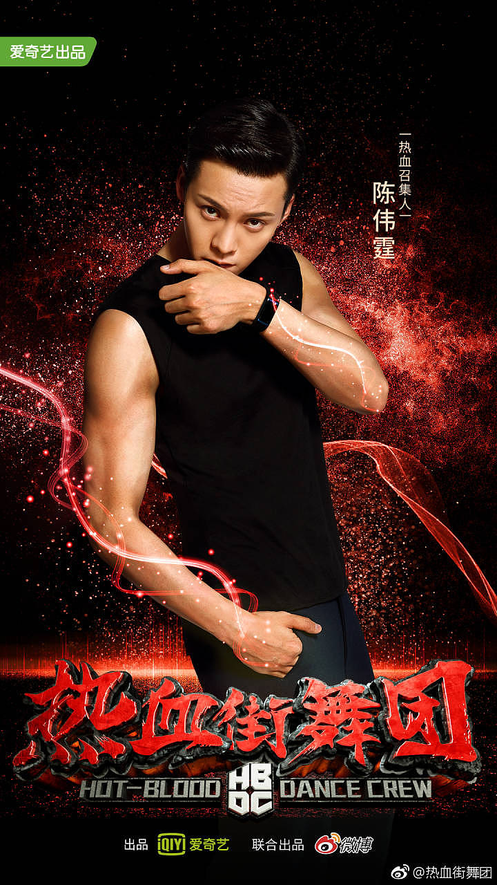 《热血街舞团》艺人海报