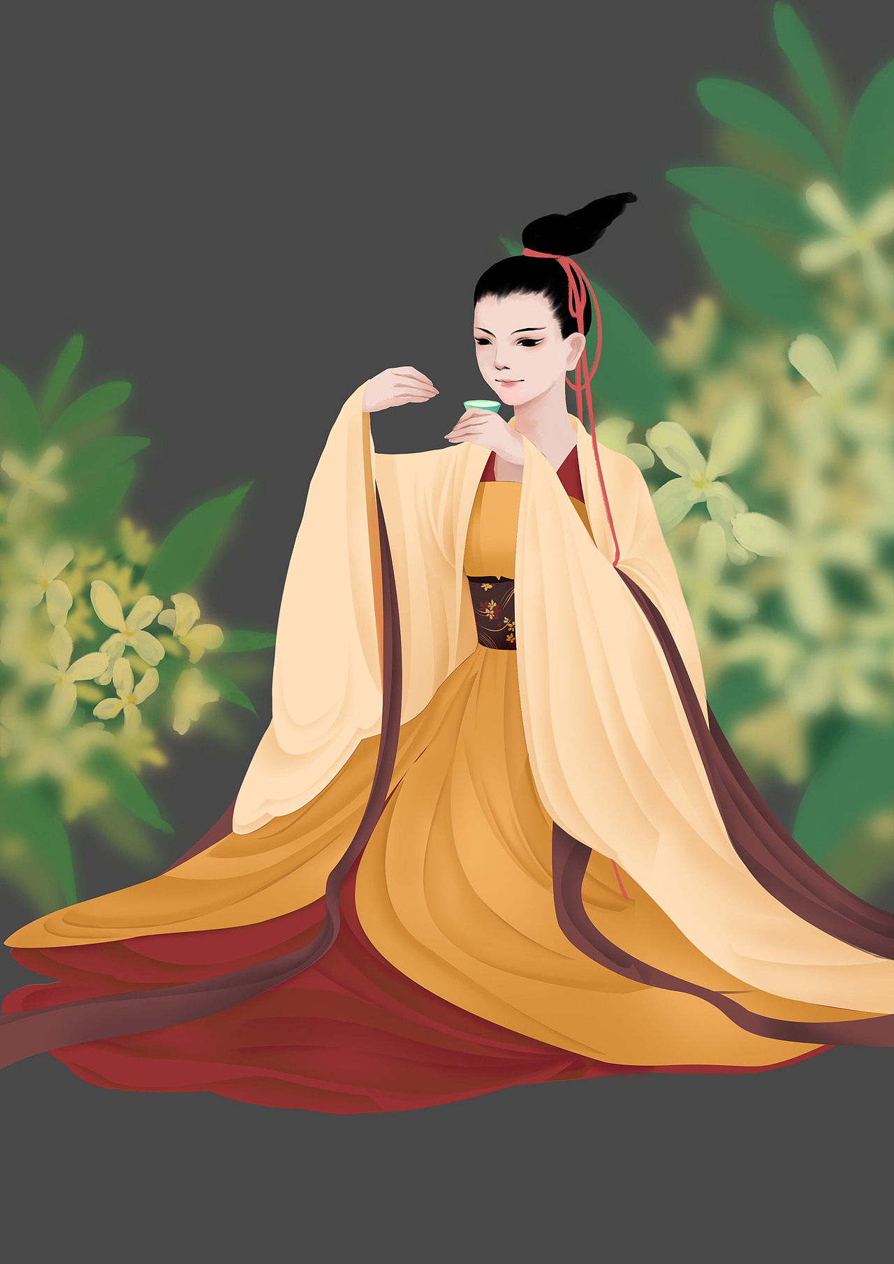 敬月神（图ZMTg2NDg2MDcy） - 图案 - 站酷设计师WAYUN原创素材 - 站酷ZCOOL