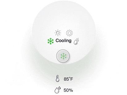 智能温控器高保真设计