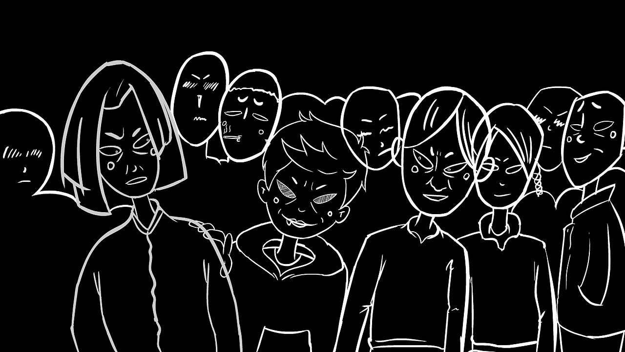 “语言的代价”语言暴力公益逐帧动画设计短片（图ZMjIwNzU2OTY4） - 短片 - 站酷设计师郭晏辰原创素材 - 站酷ZCOOL