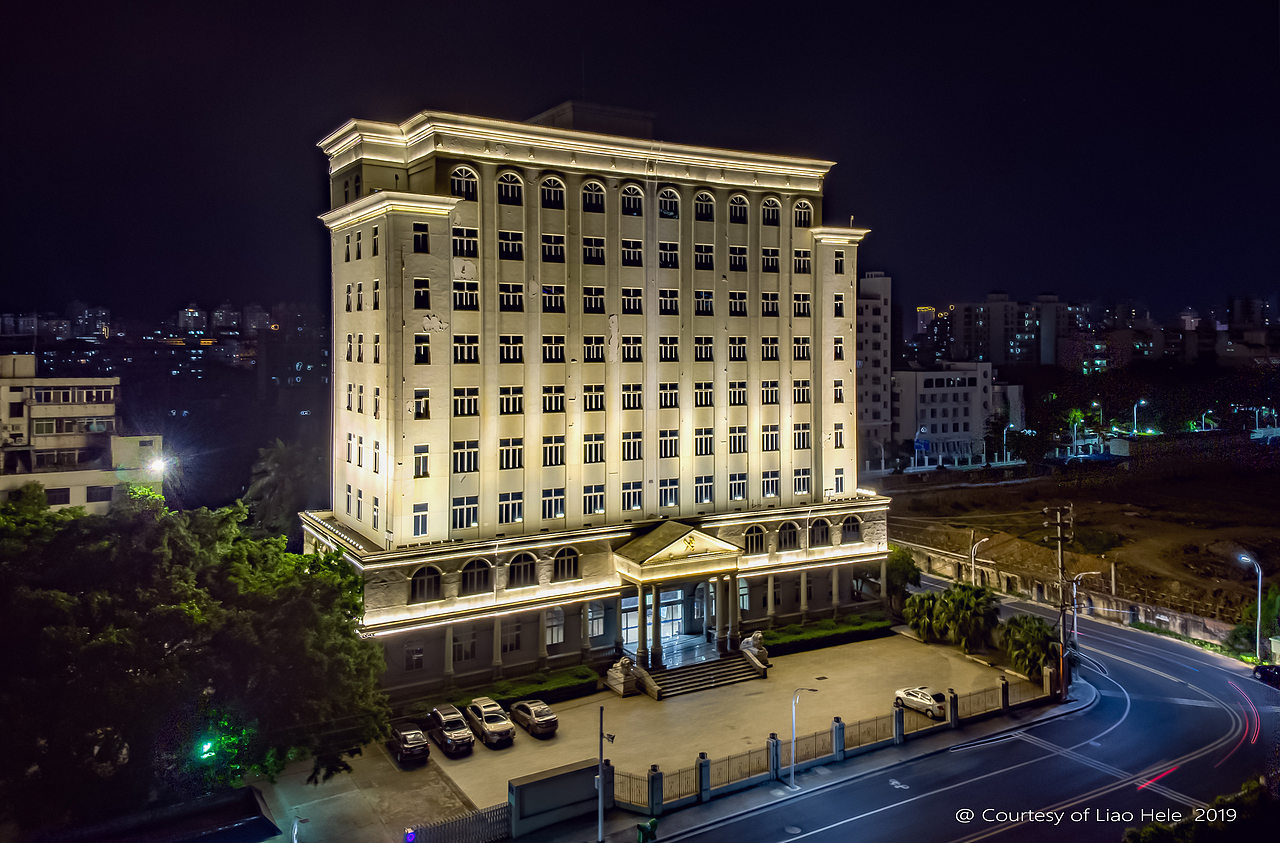 海口夜景照明拍摄