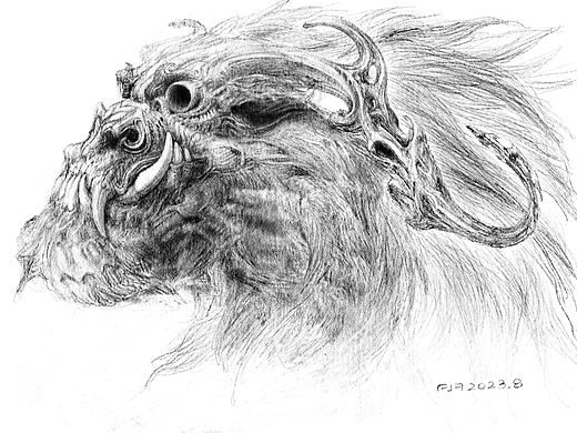 魔性十二生肖手辦設計草圖（個人主頁-ZNjYxODM2MTI=） - 創(chuàng)作習作 - 站酷設計師FJF畫手原創(chuàng)素材 - 站酷ZCOOL