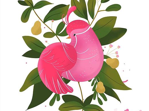 每日一画之报喜鸟