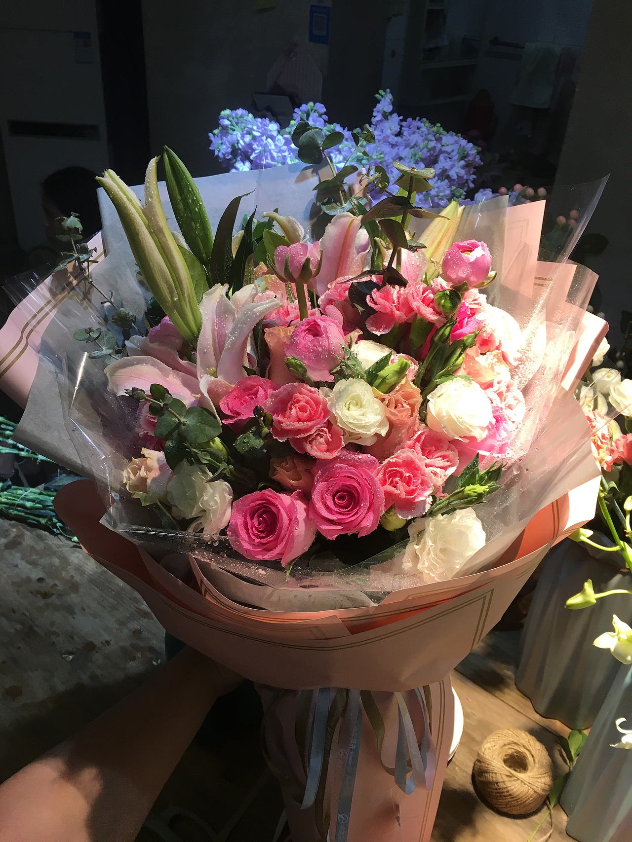 花艺 包花 插花