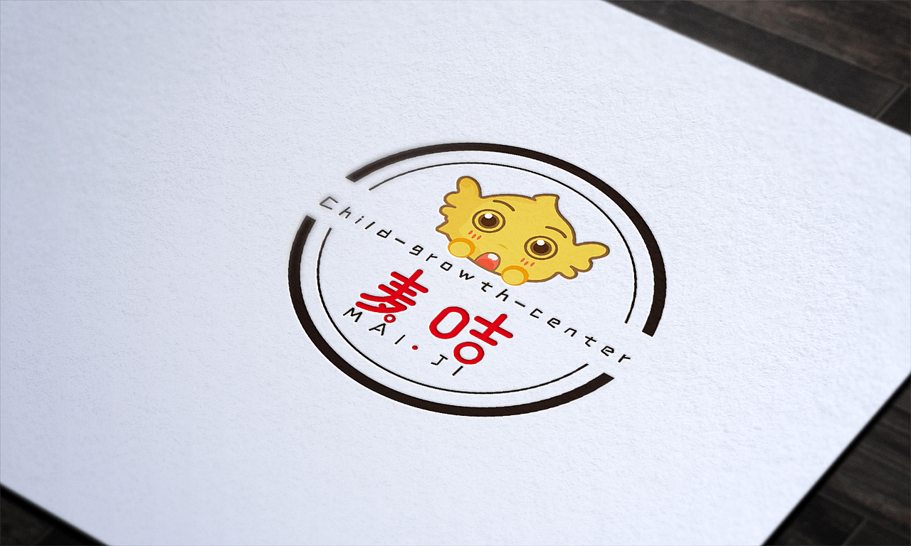 麦咭儿童成长中心标志设计|平面|logo|安东尼没有高迪_原创作品-站酷
