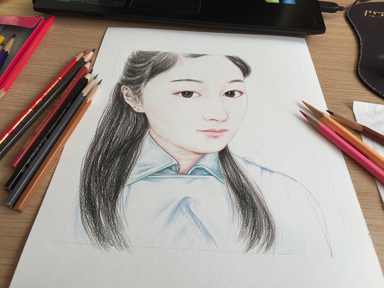 人物肖像（图ZMjY1NzExOTY=） - 商业插画 - 站酷设计师冰盐_Ybin原创素材 - 站酷ZCOOL