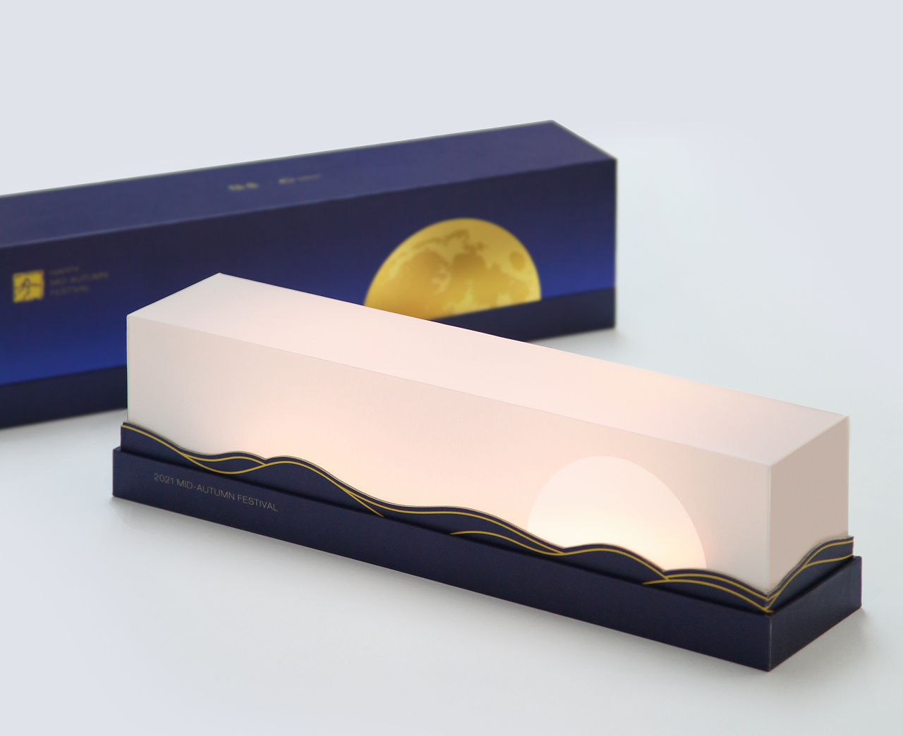 海上生明月 2021福叁 x 喜色设计联名款中秋礼盒