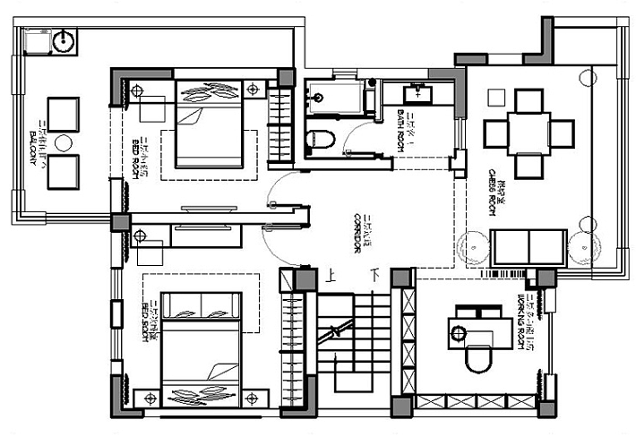 郑州别墅会所装修 大平层装修 复式装修（图ZMTI5MjI2OTQw） - 家装设计 - 站酷设计师美巢装饰世男原创素材 - 站酷ZCOOL