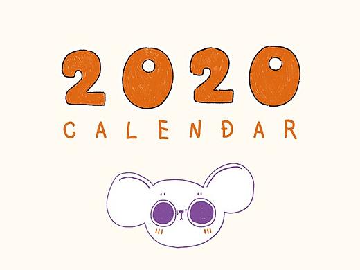 Mr. Ear Big 2020年历小卡