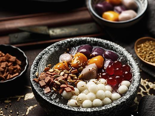 「美食摄影」冰粉、车轮饼  南京商业摄影