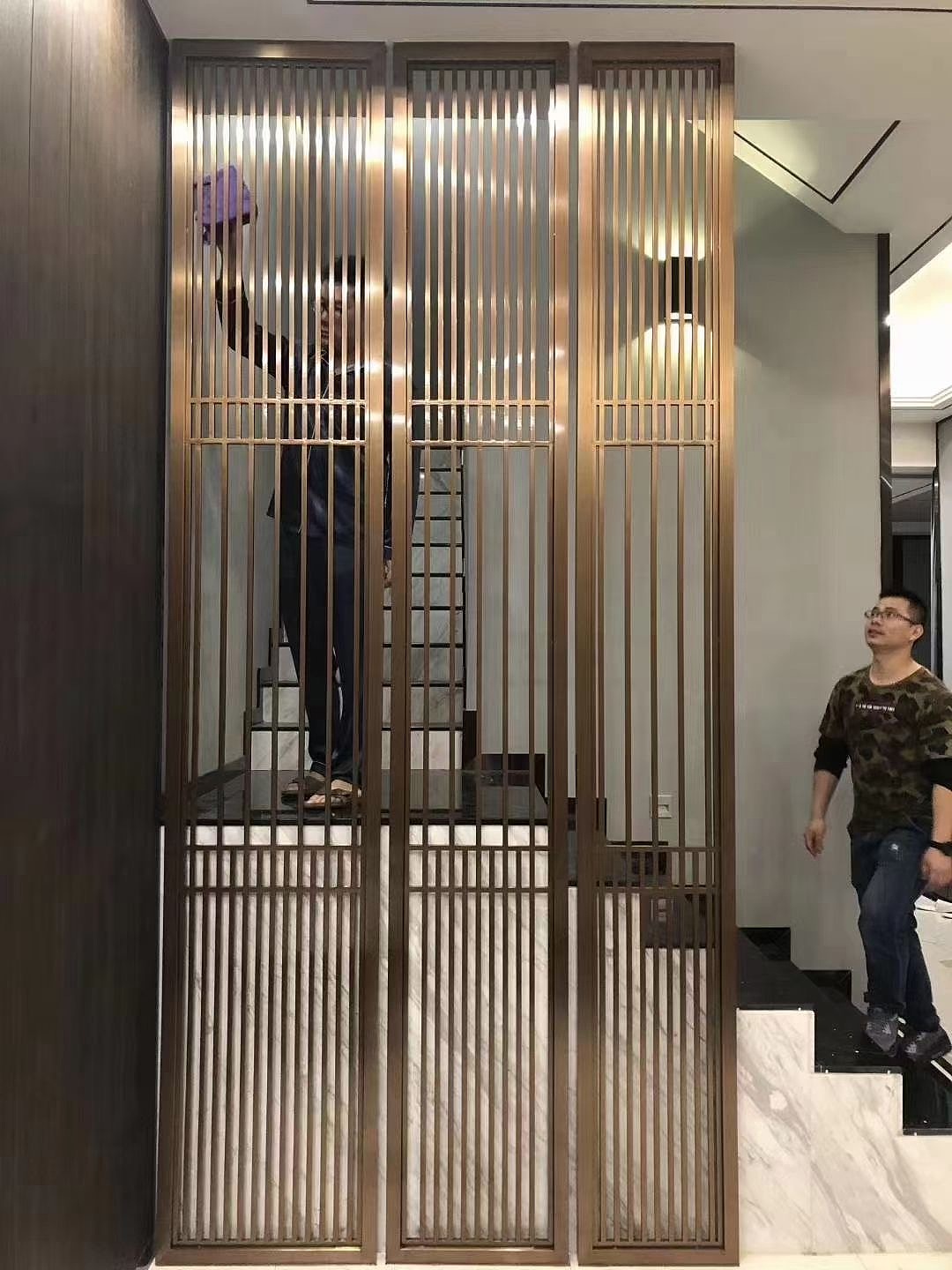 治愈系家装必备屏风隔断 艺术花格吊顶