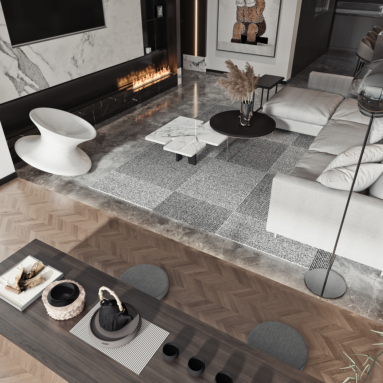 無爲空间設計-大别野（图ZMjczNDA0MDc2） - 家装设计 - 站酷设计师Mr赵三原创素材 - 站酷ZCOOL