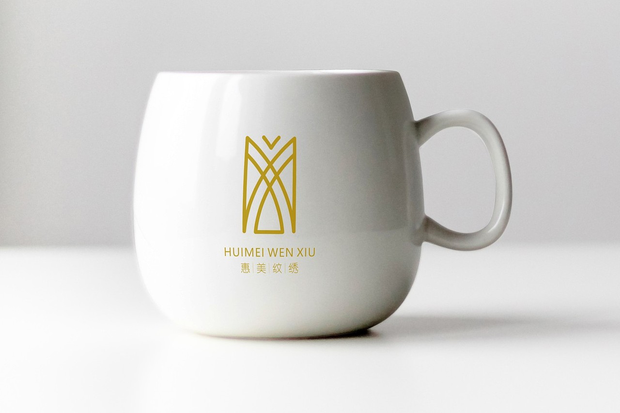 惠美纹绣原创LOGO设计