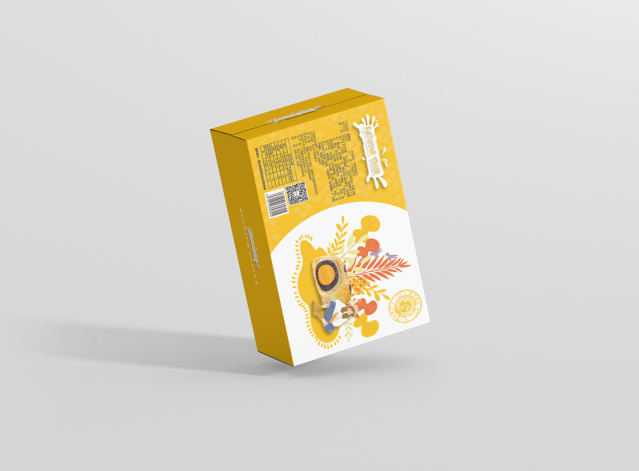 蛋黄酥包装设计（图ZMTgyNzcwODE2） - 包装 - 站酷设计师梁小铭原创素材 - 站酷ZCOOL