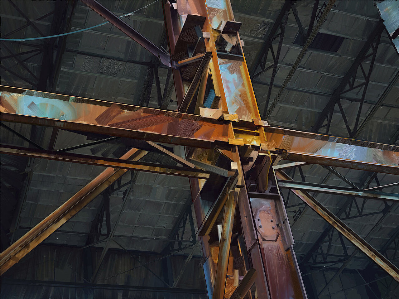 这个笔触,莫名的舒爽