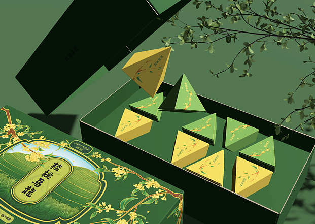 花果茶插画包装设计（图ZMzQyNzI0OTQ0） - 包装 - 站酷设计师商瑜来了原创素材 - 站酷ZCOOL