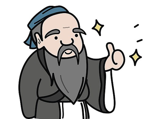 善乐生孔子说表情包