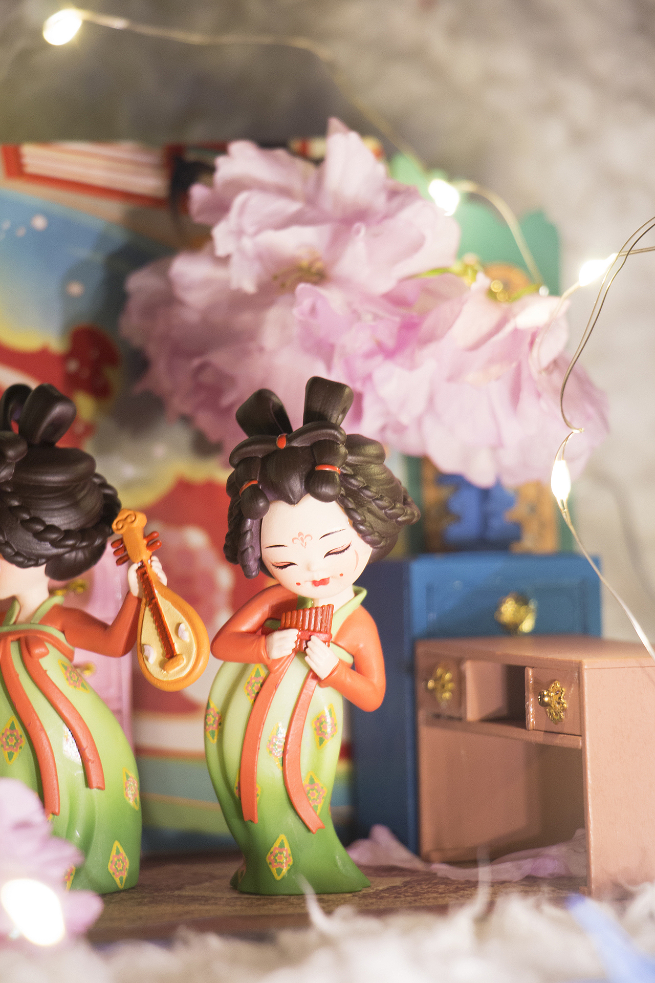 河南博物院唐宫仕女手办盲盒