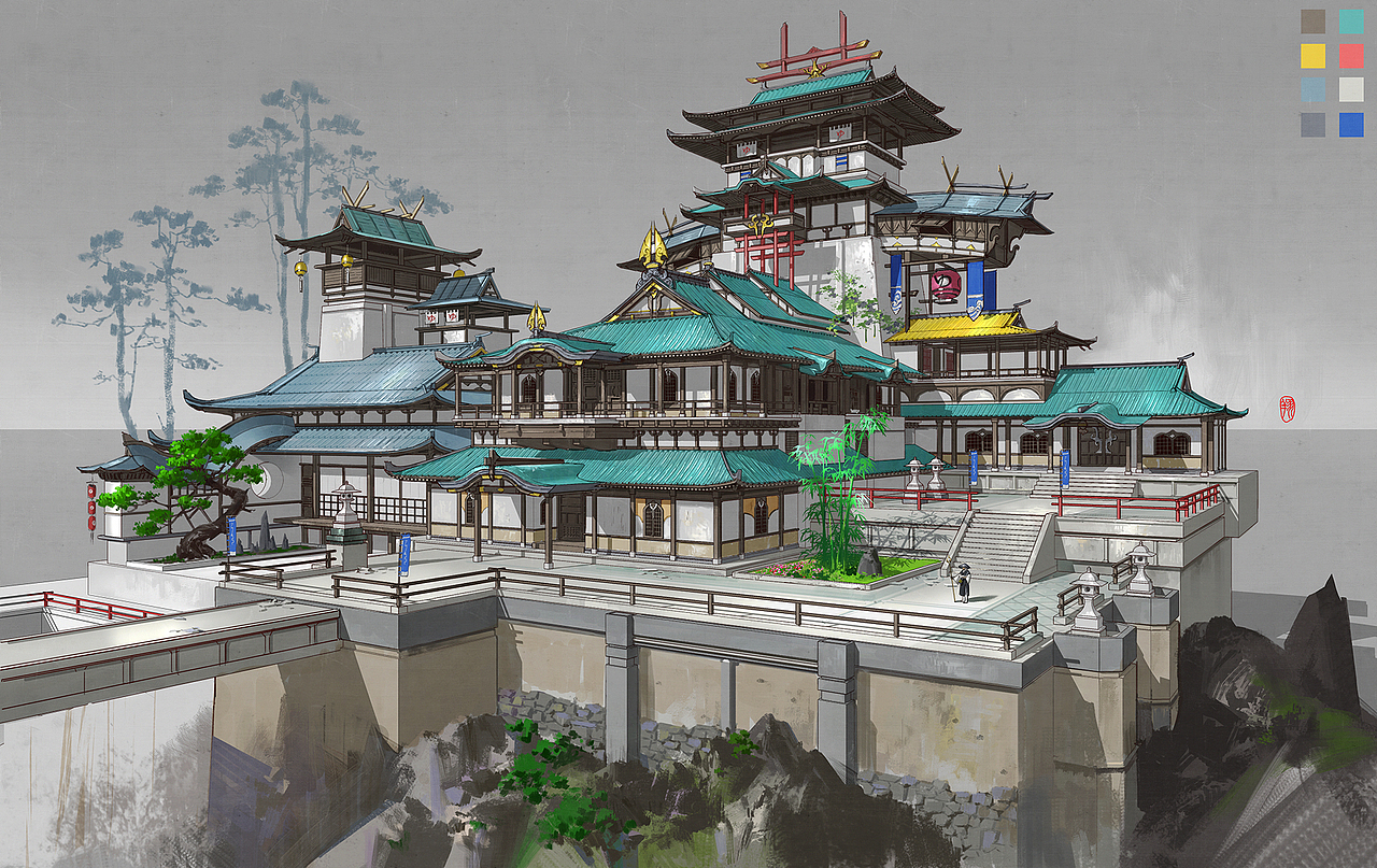 单体建筑设计（图ZOTE5NDcxNTI=） - 概念设定 - 站酷设计师阿努比斯凌翔原创素材 - 站酷ZCOOL