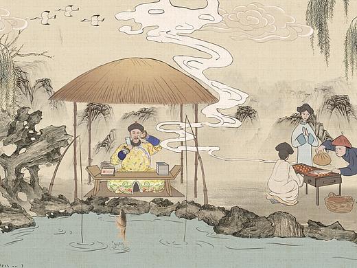 雍正爷吃串喝酒批奏折——神器