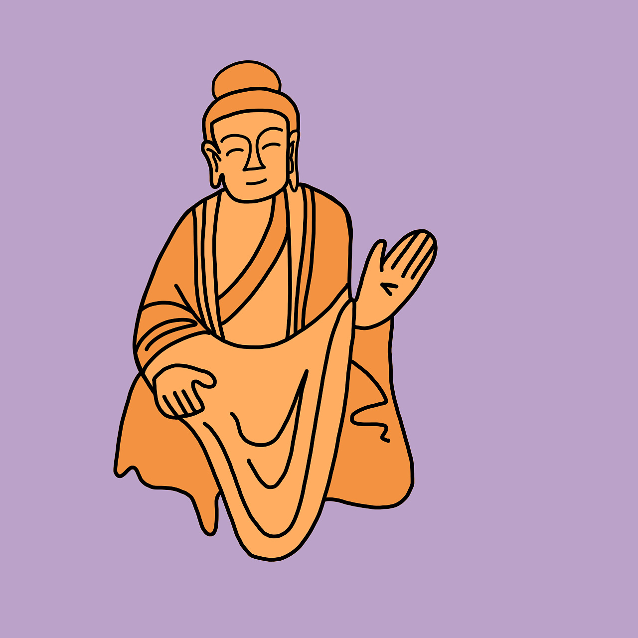 故宫佛像——图案设计|插画|插画习作|镭哦 - 原创作品 - 站酷 (zcool